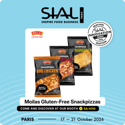 SIAL Innovation Selection 2026 Moilas Snackpizzas